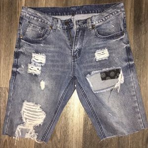 Young and Reckless denim shorts